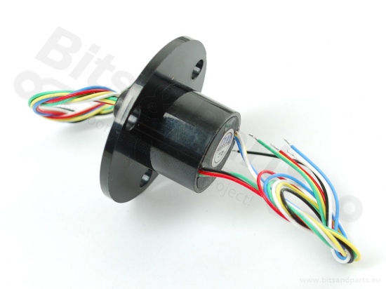 Sleepring / Slip ring 6 draads/ 22mm 240V/2A SRC022A-6 - Adafruit 736